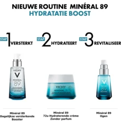 Vichy Minéral 89 Dagcrème Zonder Parfum 50 ml