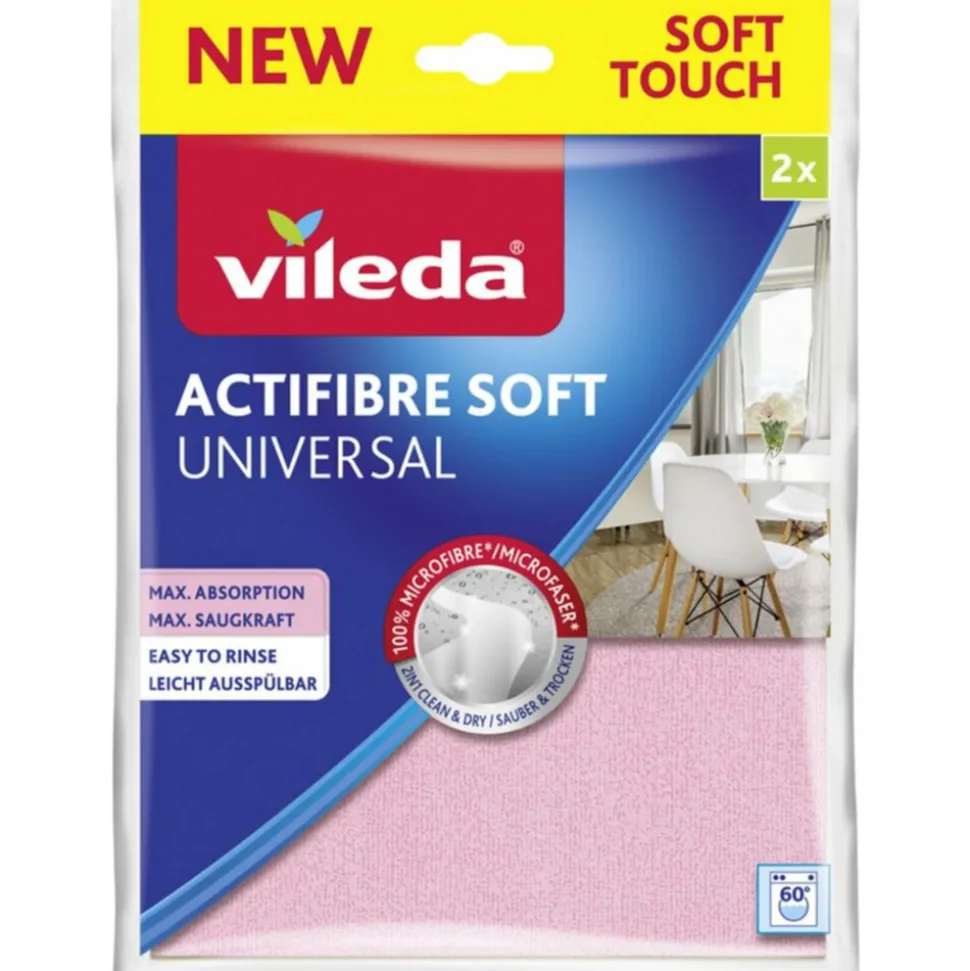 Vileda Doek Actifibre Soft Doek 2 stuks