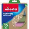 Vileda Microvezeldoek 100% Gerecycleerd 3 stuks