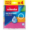 Vileda Microvezeldoek Colors 4 stuks