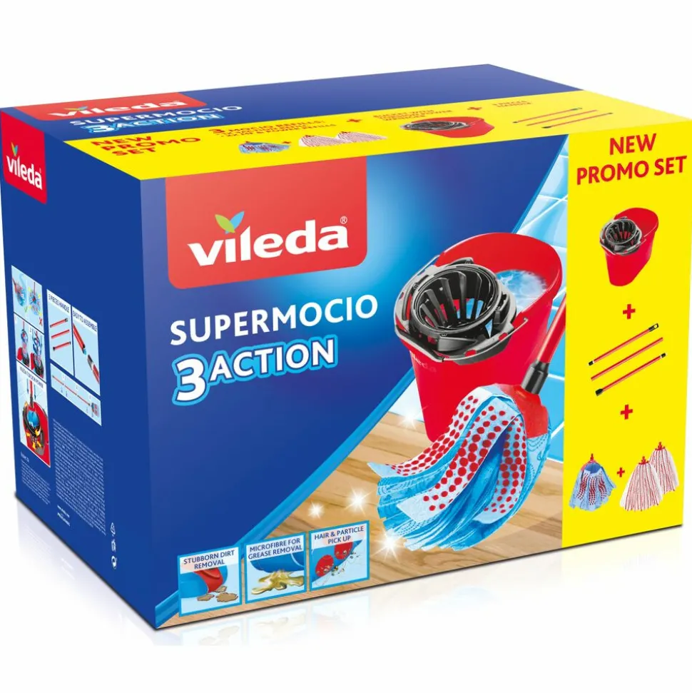 Vileda Super Mocio 3D Compleet Systeem 1 set
