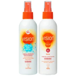 Vision SPF50 Familie Zonnebescherming Sprays Pakket