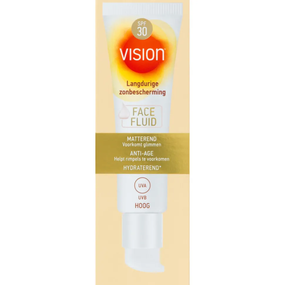 Vision Zonnebrand Face Fluid SPF 30 50 ml