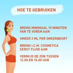 Vision Zonnebrand Face Fluid SPF 50+ 50 ml