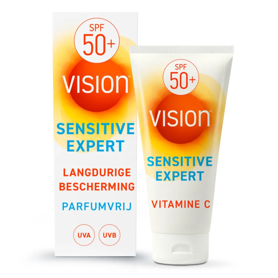 Vision Zonnebrand Sensitive SPF 50 185 ml