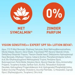 Vision Zonnebrand Sensitive SPF 50 185 ml