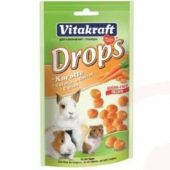 Vitakraft Knaagdier Drops Wortel 75 gr