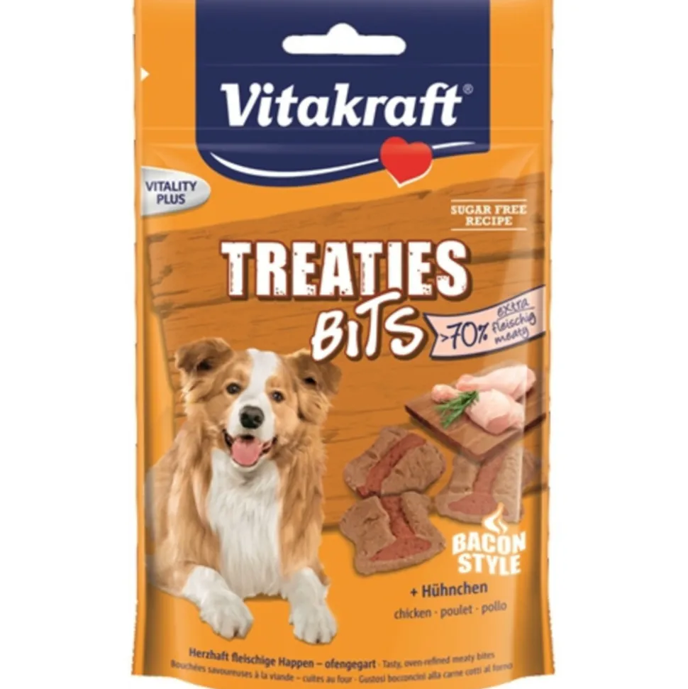 Vitakraft Treaties Bits Bacon style met Kip 120 gr