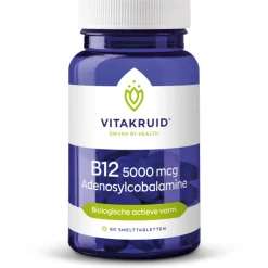 Vitakruid B12 Adenosyl 5000 Mcg 60 tabletten