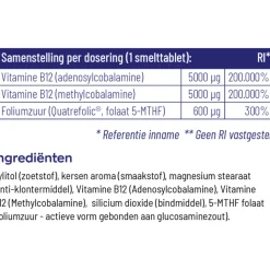 Vitakruid B12 Combi 10.000 120 tabletten