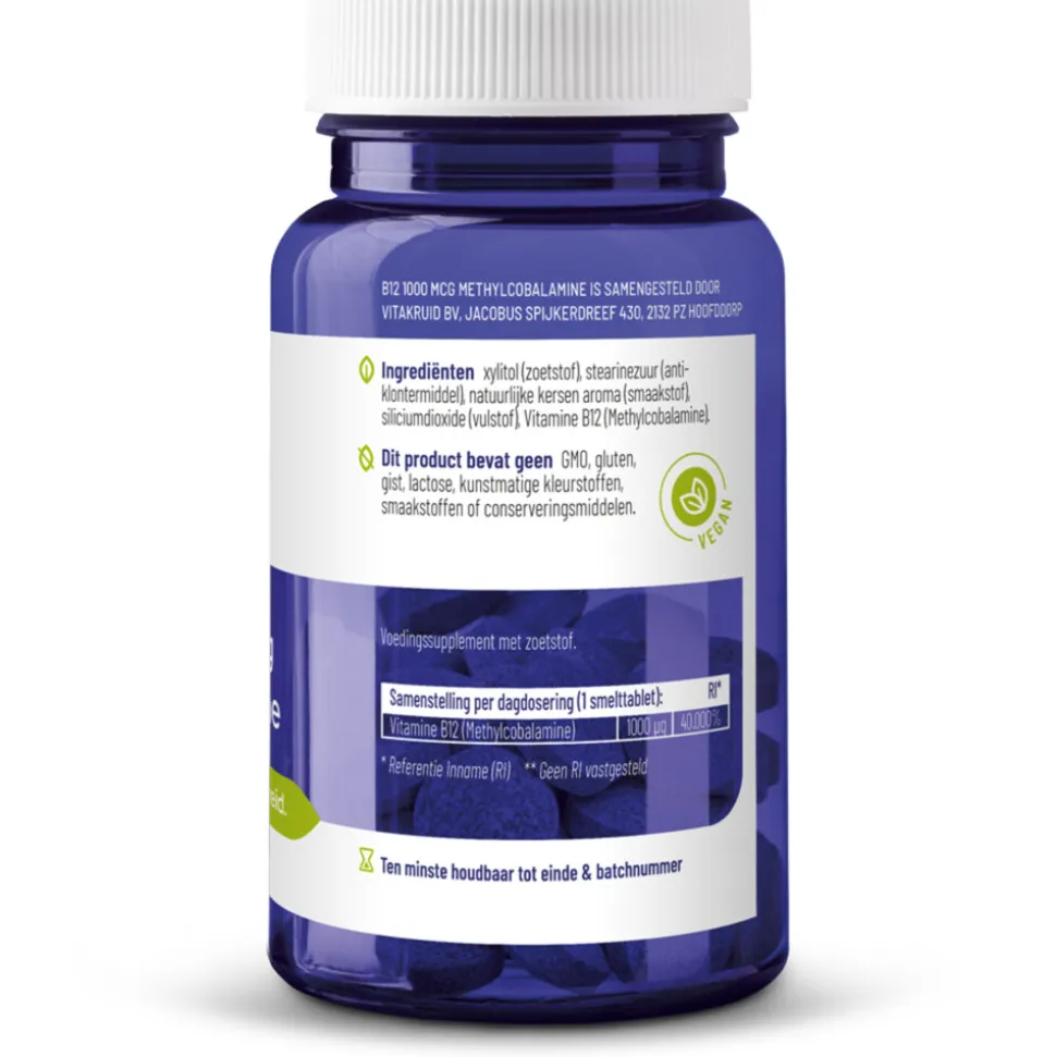 Vitakruid B12 Methylco 1000 Mcg 90 tabletten