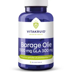 Vitakruid Borage Olie 60 softgels