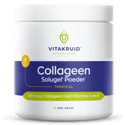 Vitakruid Collageen Solugel Poeder Tropical 250 gr