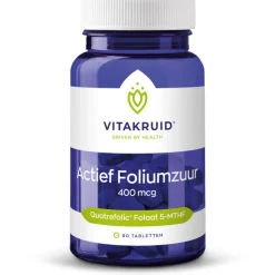 Vitakruid Foliumzuur 400 Mcg 90 tabletten