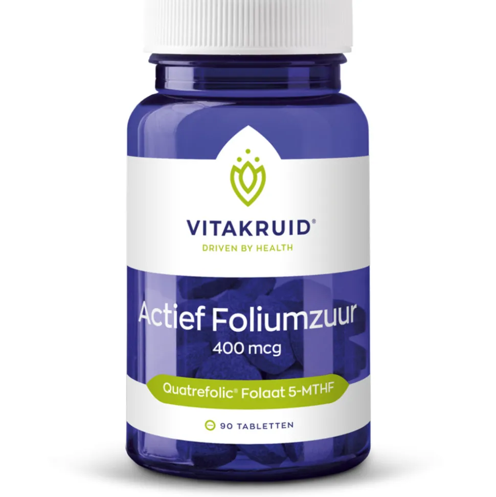 Vitakruid Foliumzuur 400 Mcg 90 tabletten