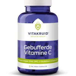 Vitakruid Gebufferde Vitamine C 150 vegacapsules