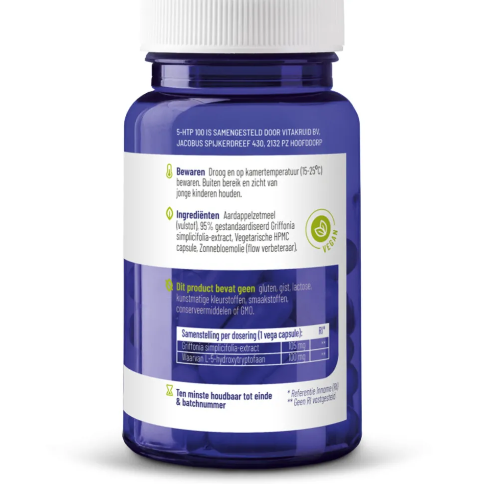 Vitakruid 5Htp 100 mg 60 capsules