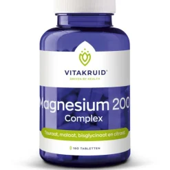Vitakruid Magnesium 200 Complex 180 tabletten