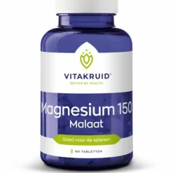 Vitakruid Magnesium Malaat 150 90 tabletten