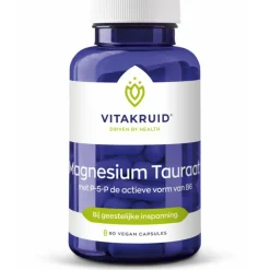Vitakruid Magnesium Tauraat 90 vegacapsules