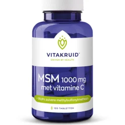 Vitakruid Msm 1000 mg Vitamine C 120 tabletten