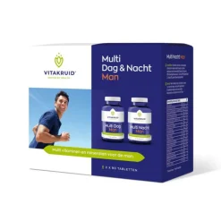 Vitakruid Multi Dag Nacht Man 180 tabletten