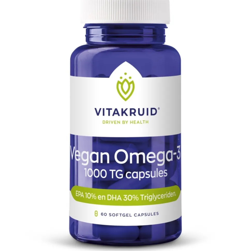Vitakruid Omega 3 1000 TG Vegan 60 softgels
