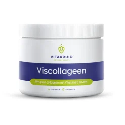 Vitakruid Pure Viscollageen Poeder Met C en Zink 130 gr