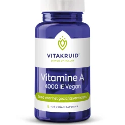 Vitakruid Vitamine A 4000 IE Vegan 100 capsules
