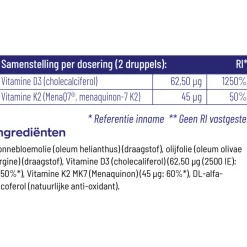 Vitakruid Vitamine D3&K2 10 ml