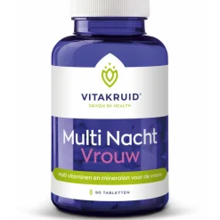 Vitakruid Vrouw Multi Dag Nacht 180 tabletten