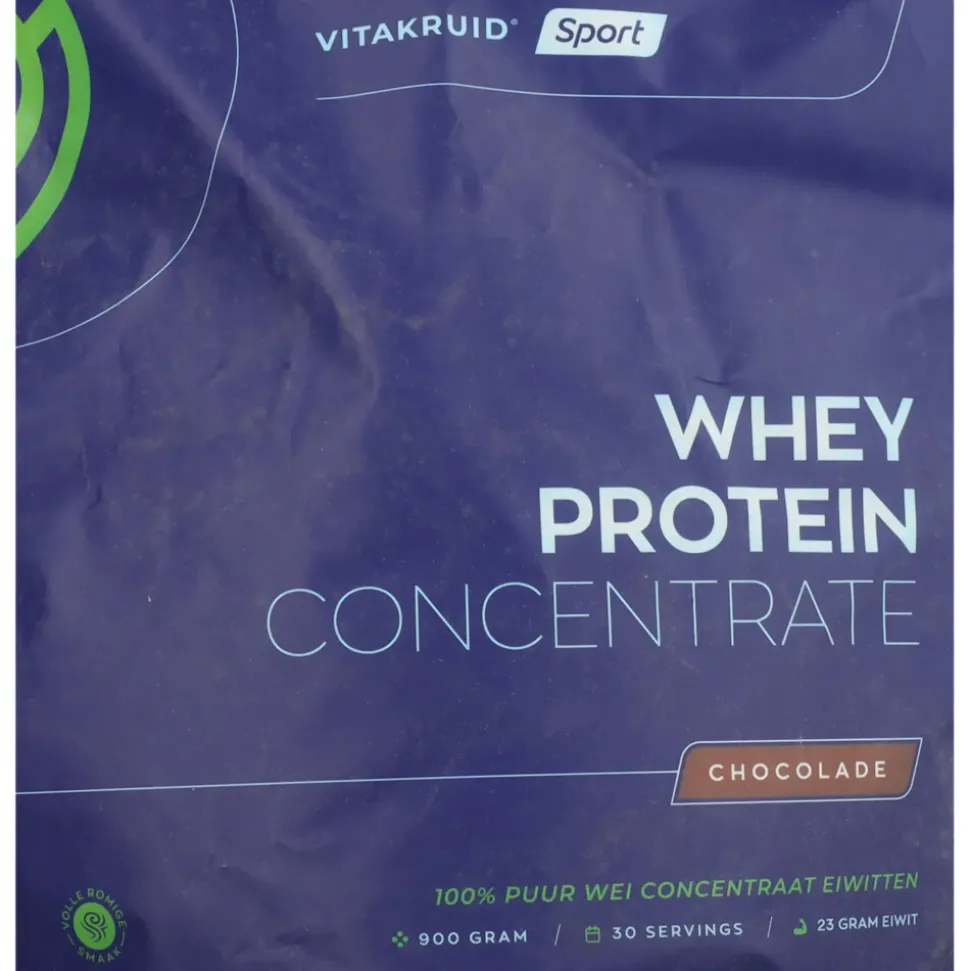 Vitakruid Whey Protein Concentrate Chocolade 900 gr