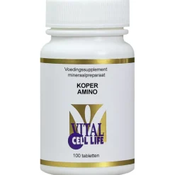 Vital Cell Life Vital Cell Koper Amino 2 mg 100 stuks