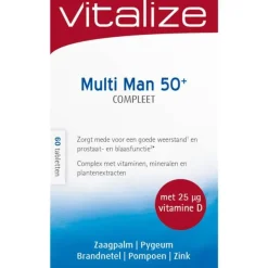 Vitalize Multi Man 50+ 60 tabletten