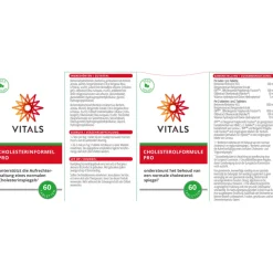 Vitals Cholesterolformule Pro 60 tabletten