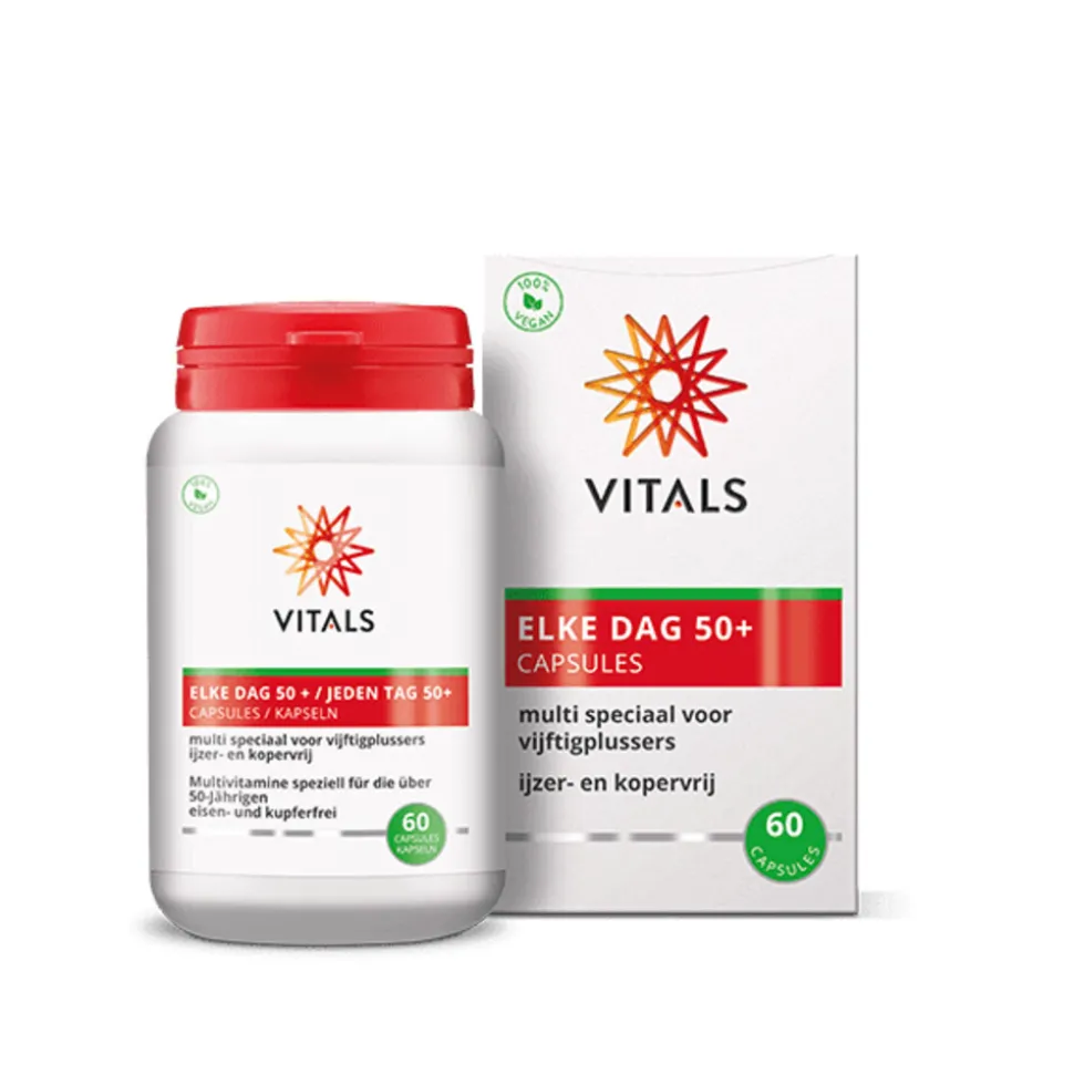 Vitals Elke Dag 50+ 60 capsules