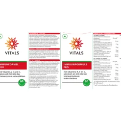 Vitals Immuun Formule Pro 60 capsules