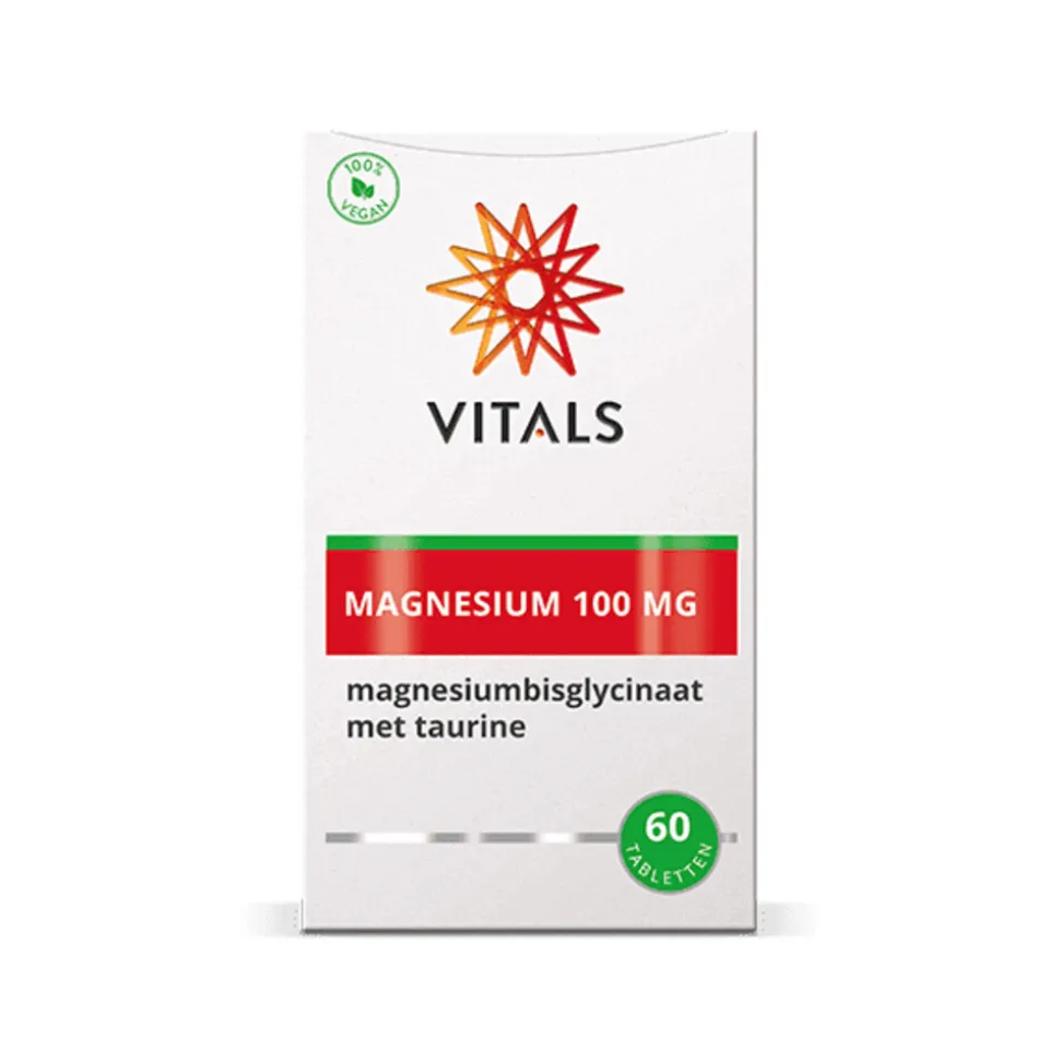 Vitals Magnesium 100mg 60 tabletten