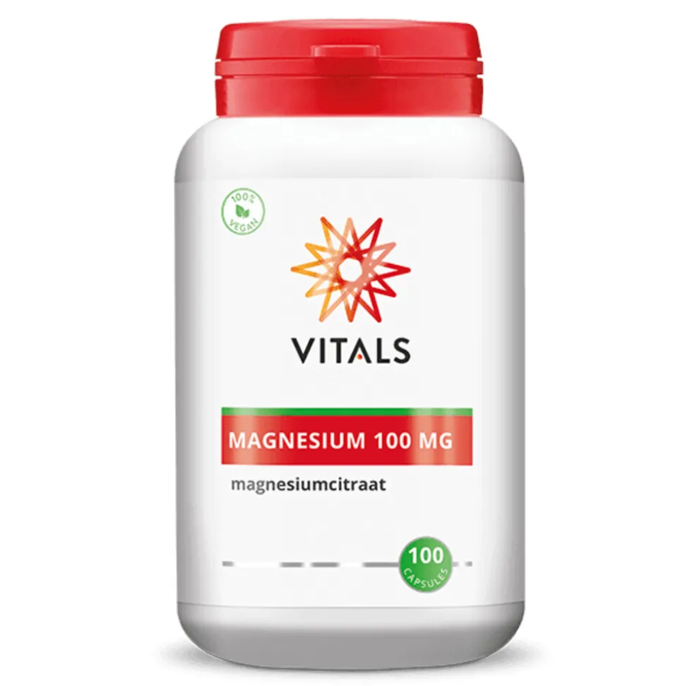 Vitals Magnesium 100mg 100 capsules