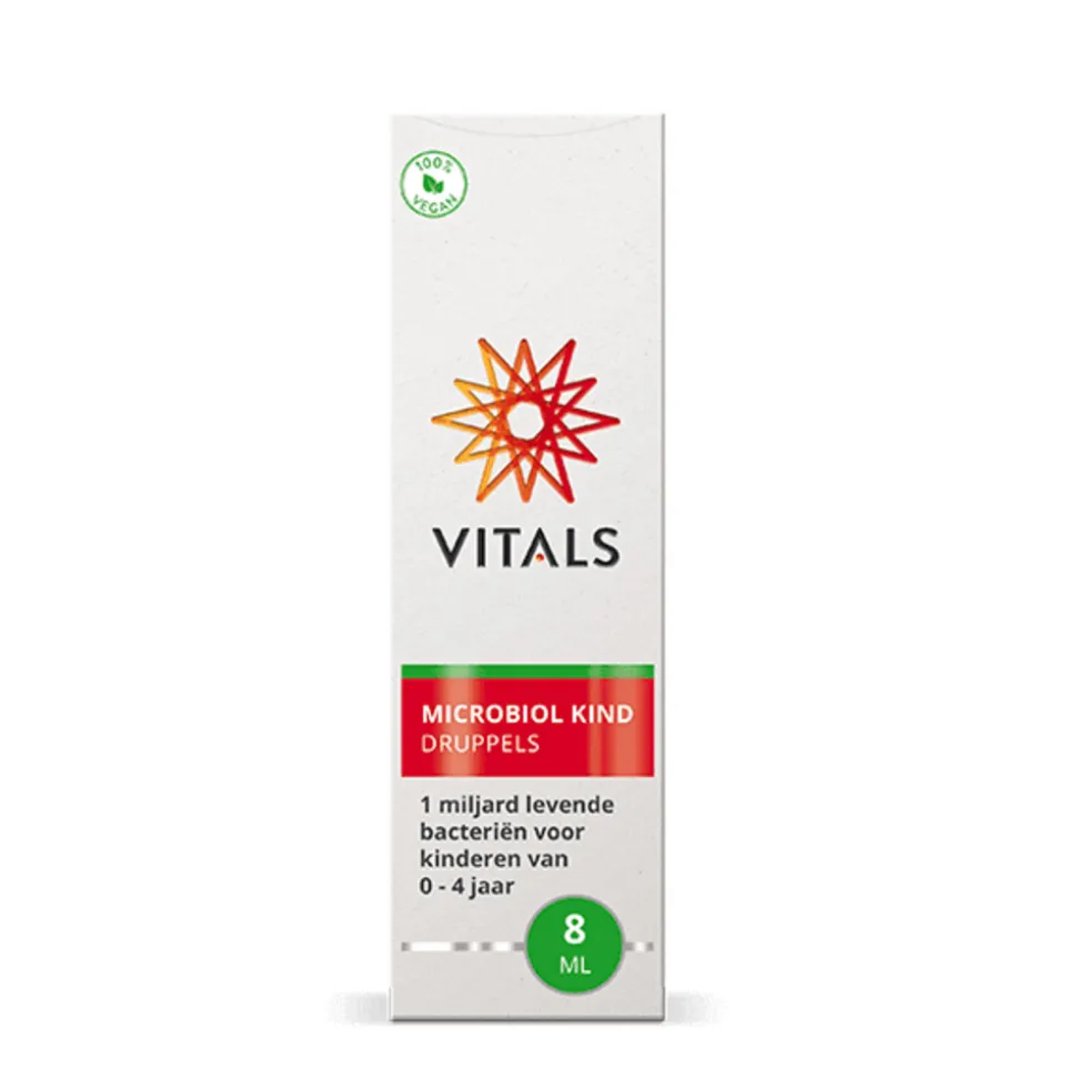 Vitals Microbiol Kind 0-4 Jaar Druppels 8 ml