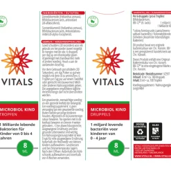 Vitals Microbiol Kind 0-4 Jaar Druppels 8 ml
