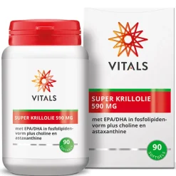 Vitals Super Krillolie 590mg 90 softgels