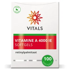 Vitals Vitamine A Retinylpalmitaat 4000ie 100 softgels