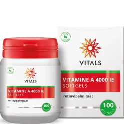 Vitals Vitamine A Retinylpalmitaat 4000ie 100 softgels