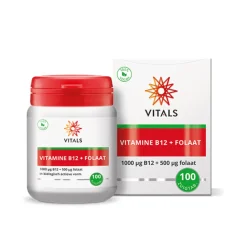 Vitals Vitamine B12 Met Folaat 100 zuigtabletten