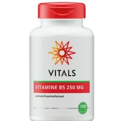 Vitals Vitamine B5 Pantoth 250mg 100 capsules