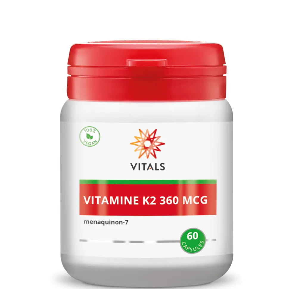 Vitals Vitamine K2 360mcg 60 capsules