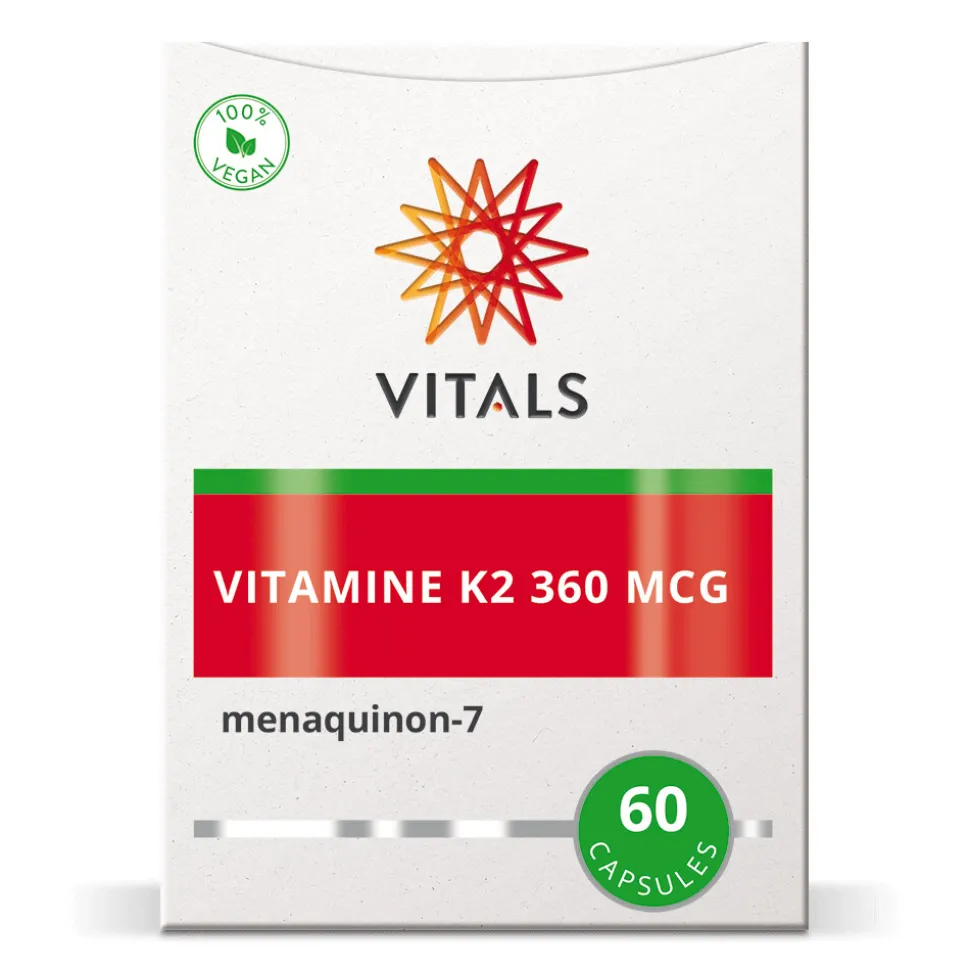 Vitals Vitamine K2 360mcg 60 capsules
