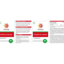 Vitals Vitamine K2 180mcg 60 capsules
