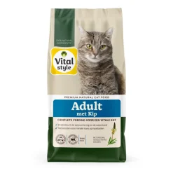 Vitalstyle Adult Kip Kattenvoer 10 kg